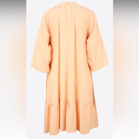 YAS Tall Dress 'IRINAS' in Apricot -XL - Picture 2 of 8